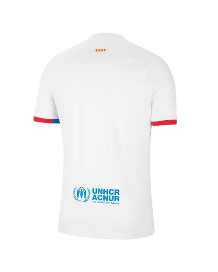 Maillot de football Homme FCB M NK DF STAD JSY SS AW Blanc