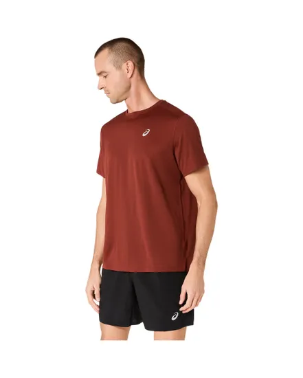 T-shirt Homme ASICS CORE SS TOP Bordeaux