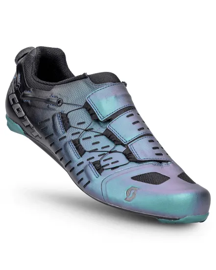 Chaussures Triathlon Unisexe ROAD TRI CARBON Vert/Noir