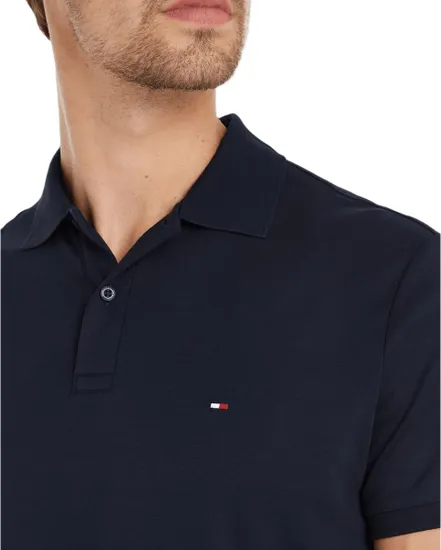Polo Homme LIQUID COTTON ESSENT Bleu Marine