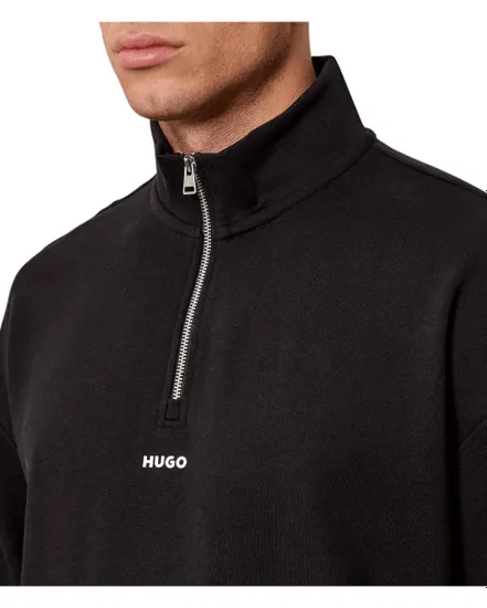 Pull col zippé Homme DURTY244 Noir