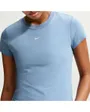 T-shirt Femme W NSW NK CHLL KNT MD CRP Bleu