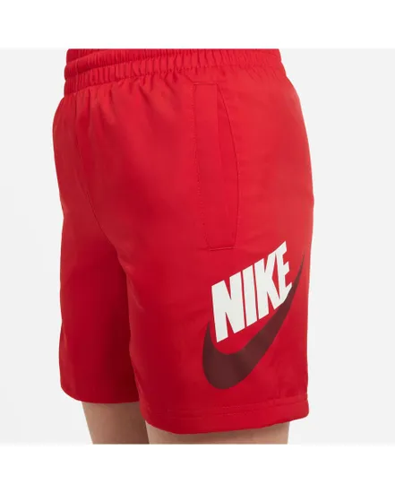 Short Enfant plus agé K NSW WVN SHORT HBR Rouge