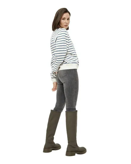 Sweat col rond Femme GRETA LS EMB UB SWEAT Multicolore