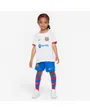 Ensemble de football Enfant FCB LK NK DF KIT AW Blanc