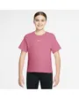 T-shirt Fille G NSW TEE BOXY ESSNTL LBR Rose