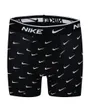 Lot 3 boxers Enfant plus âgé NHB PRINT E DAY CT STRCH 3P Noir