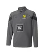 Sweatshirt d'entrainement manches longues Enfant BVB TR 1/4 Z TOP JR W SP Gris