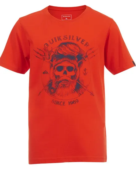 TEE-SHIRT MANCHES COURTES Enfant NO ANGEL FLAXTON YOUTH Rouge