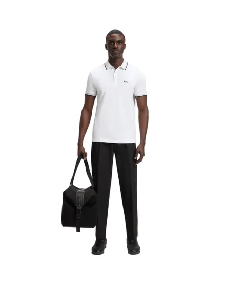 Polo Homme PADDY Blanc Clair