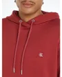 Sweat à capuche Homme CK EMBRO BADGE HOODI Rouge