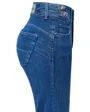 Jean Femme Secret Straight Waist Detail
