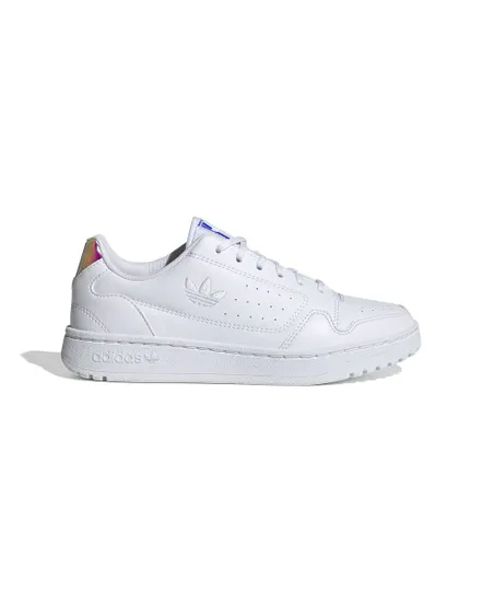 Une chaussure junior au style tennis des 90's modernisé. Enfant NY 90 J Blanc