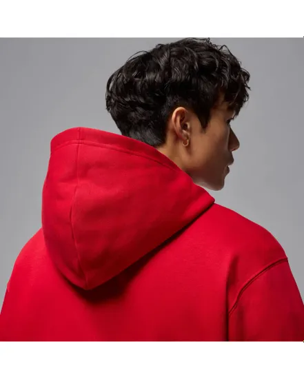 Sweat à capuche Homme M J JUMPMAN FLC PO Rouge