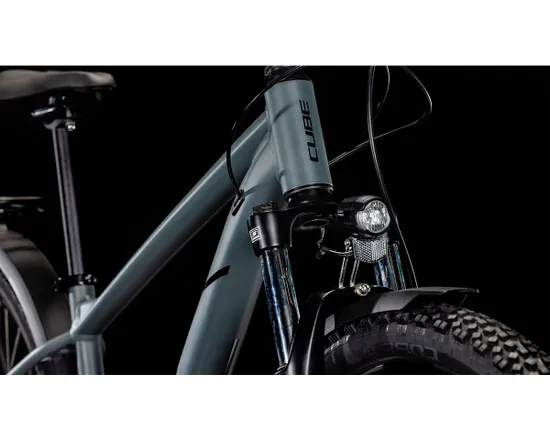 VTT semi rigide Unisexe AIM ONE ALLROAD Gris/Noir