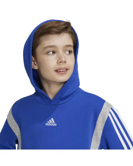 Sweat à capuche Enfant B HD CB Bleu