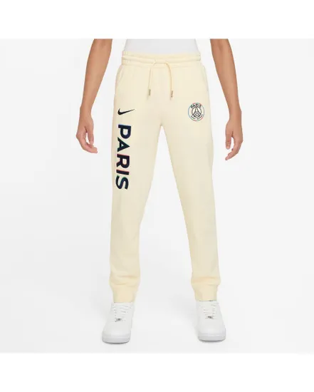 Pantalon de survetement Enfant PSG BNSW CLUBFLC JGRPANTFTUPGX Beige