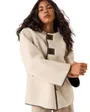 Veste Femme Réversible Teddy Similicuir