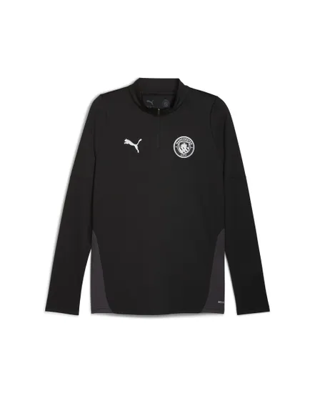 Haut col zip Homme MCFC TRAINING 1/4 ZI Noir