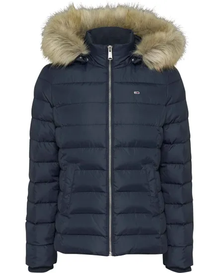 Doudoune Femme TJW BASIC HOODED DOW Bleu