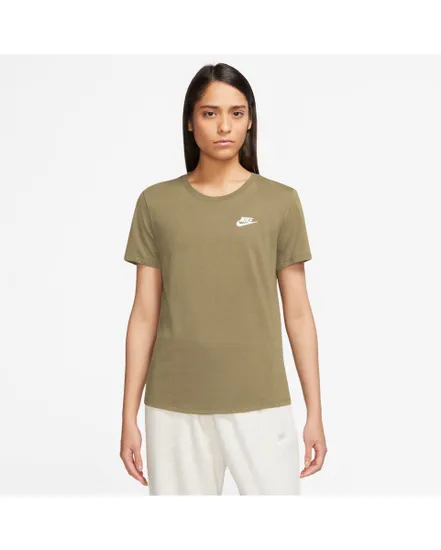 T-shirt Femme W NSW CLUB SS TEE Beige