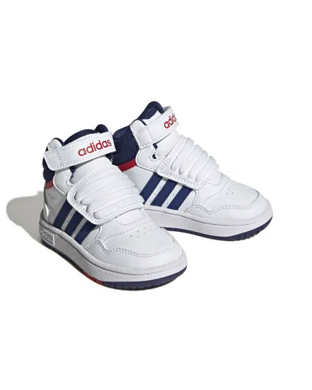 Chaussures hautes Enfant HOOPS MID 3.0 AC I Blanc