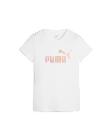T-shirt Femme W ESS+ SUMMR TEE Blanc