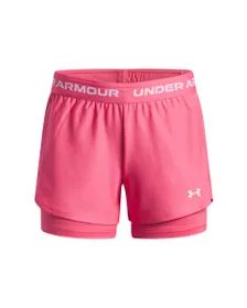 Short Enfant UA TECH PLAY UP 2N1 SHORT Rose