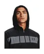 Sweatshirt à capuche manches longues Homme UA SPORTSTYLE WINDBREAKER Noir