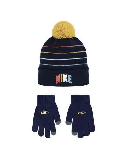 Coffret enfant Jeune enfant POWDER PLAY PEAK BEANIE SET Bleu