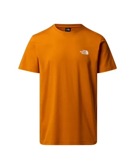 T-shirt Homme M SS SIMPLE DOME TEE Orange