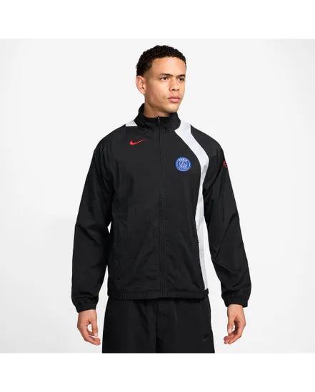 Veste zip Homme PSG M NK T90 TRK JKT W 3R GX Noir