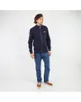 Veste manches longues Homme SWEAT FULL ZIP ESSENTIEL Bleu