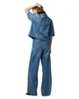 Chemise Jean Broderie Fleur