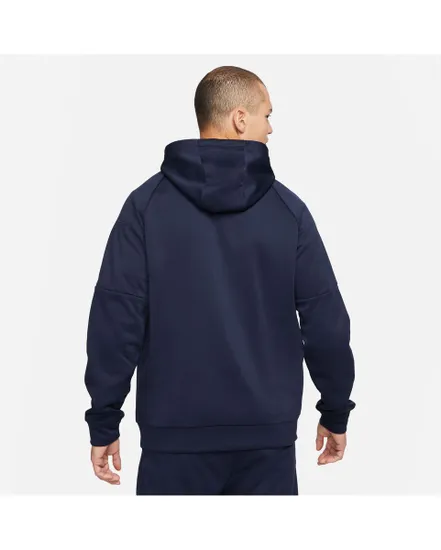 Sweatshirt à capuche manches longues Homme M NK TF HD FZ Bleu