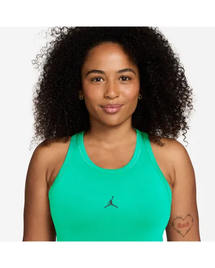 Maillot de basketball Femme W J SPT DF ESS SLVLSS TOP Vert
