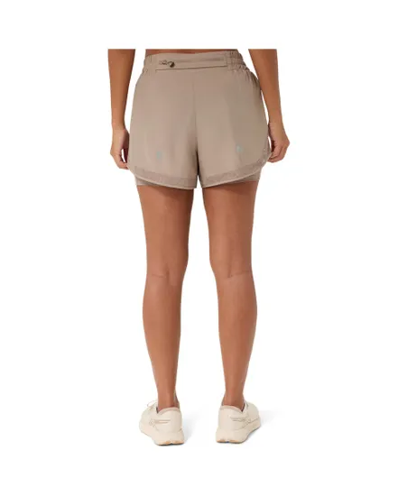 Short Femme NAGINO RUN 2-N-1 SHORT Beige