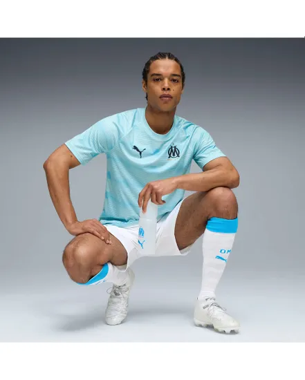 Maillot de football Homme OM WARM UP JERSEY Bleu