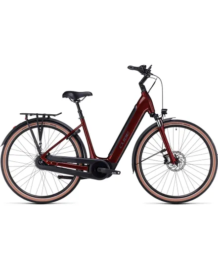 Vélo électrique urbain Unisexe SUPREME RT HYBRID PRO 500 Rouge/Noir