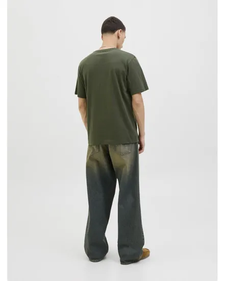 T-shirt Homme JJELOGO TEE SS O-NECK 2 COL AW25 SN Vert