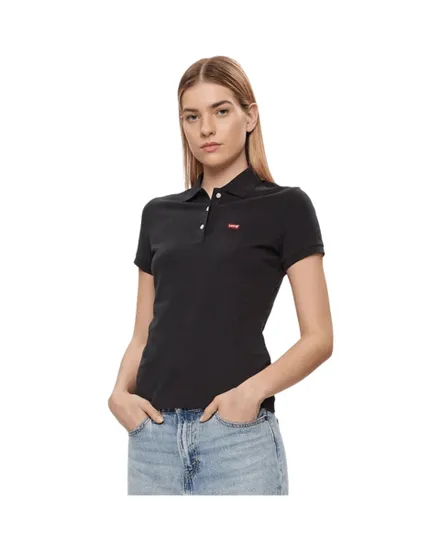 Polo Femme Slim Fit Caviar