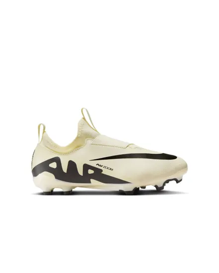 Crampons de football Enfant JR ZOOM VAPOR 15 ACADEMY FG/MG Beige