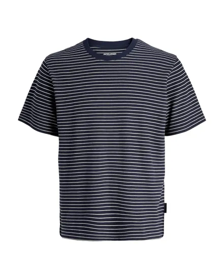 Tee-shirt Homme JJEdover Rayé Col Rond