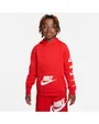 Sweat à capuche Enfant B NSW SI FLC PO HOODIE BB Rouge