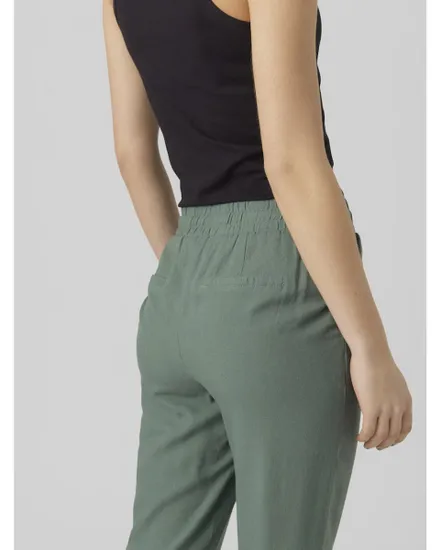 Pantalon Femme VMJESMILO MW Ankle Pants WVN NOOS