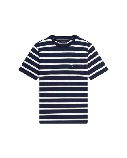 T-Shirt Homme Ess Reg Fit Stripe Pocket Tee