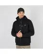 SWEAT CAPUCHE DOUBLE SHERPA Homme Noir