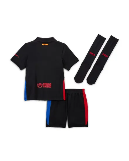 Ensemble de football Jeune enfant FCB LK NK DF KIT STAD AW Noir