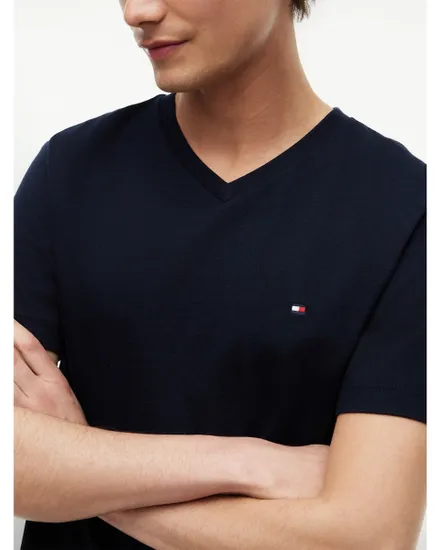 Polo Homme ESSENTIAL V-NECK TEE Noir