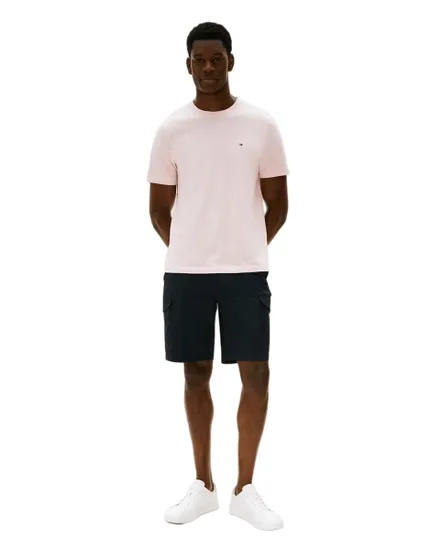 T-shirt col rond Homme ESS SEASONAL REG FIT SOLID TEE Rose Vintage